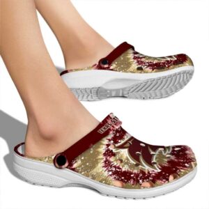 texas state bobcats radiant burst effect clog fashion forward