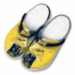 toledo rockets geometric background clog best selling