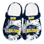 toledo rockets splatter graphics clog best selling