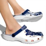toronto maple leafs geometric background clog best selling
