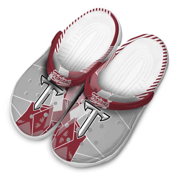 troy trojans geometric background clog latest model