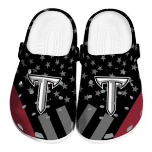 troy trojans stellar stripes theme clog best selling