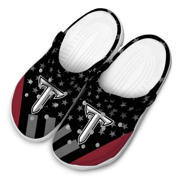 troy trojans stellar stripes theme clog latest model