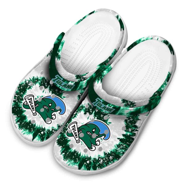 tulane green wave radiant burst effect clog latest model