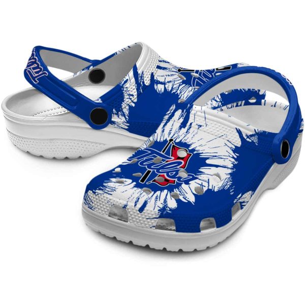 tulsa golden hurricane splatter graphics clog high quality