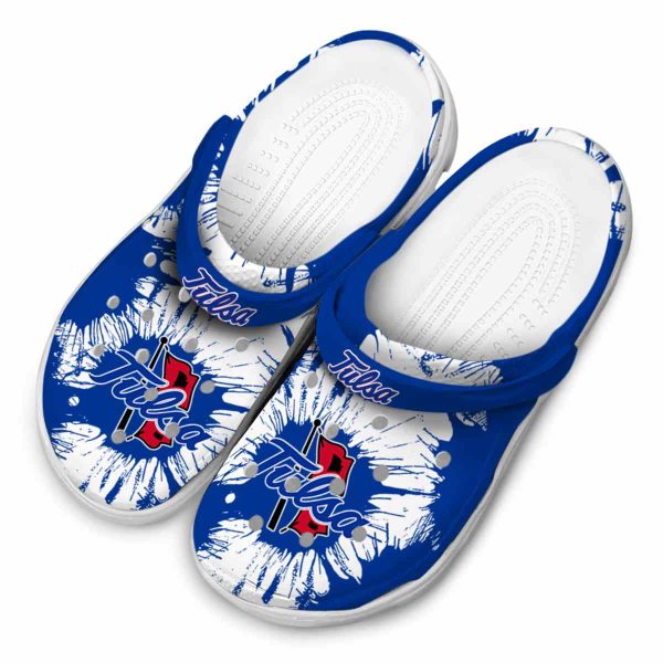 tulsa golden hurricane splatter graphics clog latest model