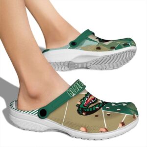 uab blazers geometric background clog fashion forward