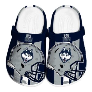 uconn huskies helmet stripes clog best selling