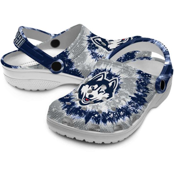 uconn huskies radiant burst effect clog high quality