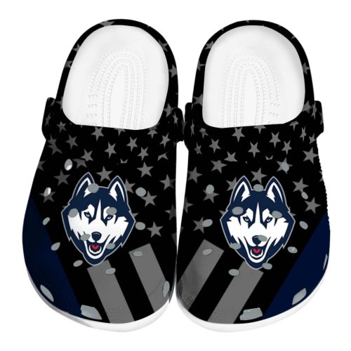 uconn huskies stellar stripes theme clog best selling