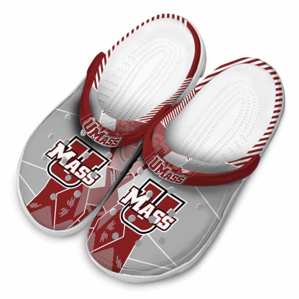 umass minutemen geometric background clog latest model
