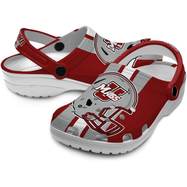 umass minutemen helmet stripes clog high quality