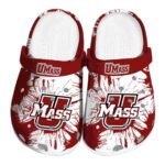 umass minutemen splatter graphics clog best selling