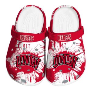 unlv rebels splatter graphics clog best selling