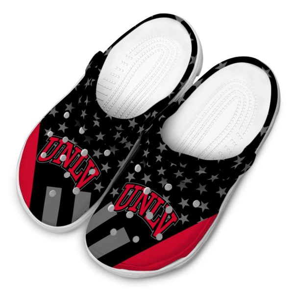 unlv rebels stellar stripes theme clog latest model