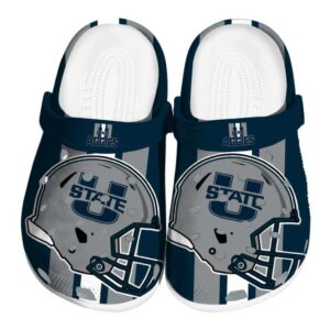 utah state aggies helmet stripes clog best selling