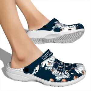 utah state aggies splatter graphics clog fashion forward