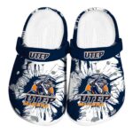 utep miners splatter graphics clog best selling