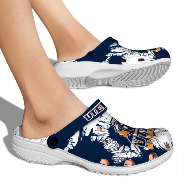 utep miners splatter graphics clog fashion forward