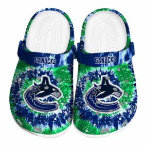 vancouver canucks radiant burst effect clog best selling
