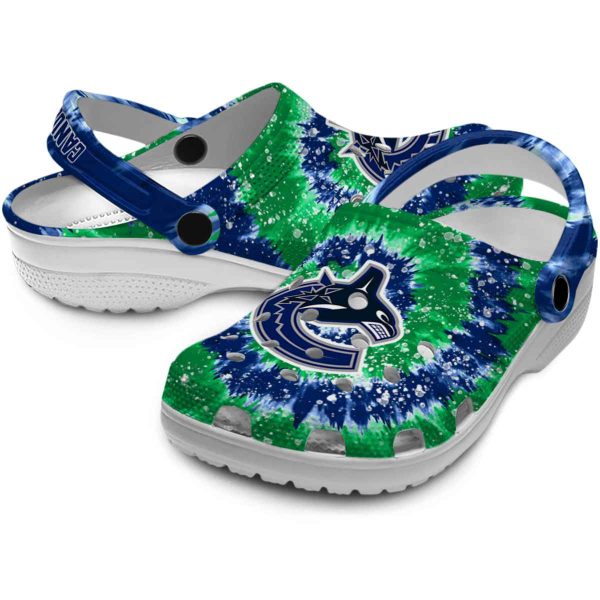 vancouver canucks radiant burst effect clog high quality