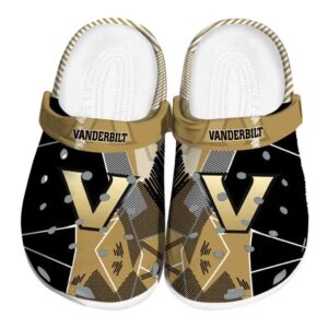 vanderbilt commodores geometric background clog best selling