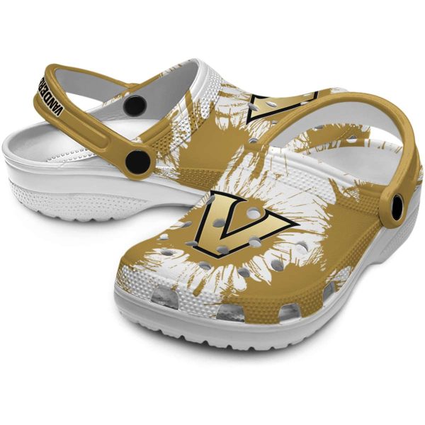 vanderbilt commodores splatter graphics clog high quality