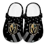 vegas golden knights stellar stripes theme clog best selling