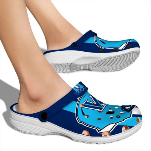 villanova wildcats helmet stripes clog fashion forward