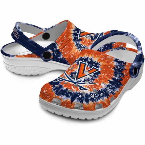 virginia cavaliers radiant burst effect clog high quality