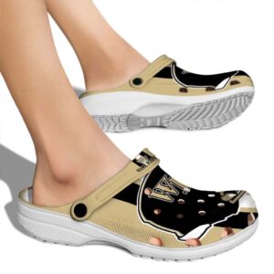 wake forest demon deacons helmet stripes clog fashion forward