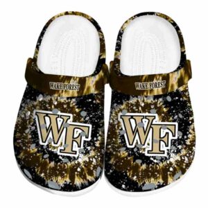 wake forest demon deacons radiant burst effect clog best selling