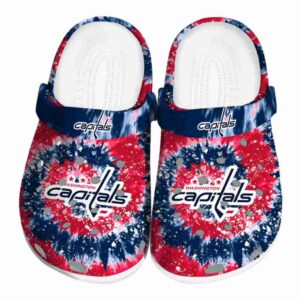 washington capitals radiant burst effect clog best selling