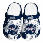 washington capitals splatter graphics clog best selling