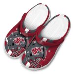 washington state cougars helmet stripes clog best selling