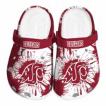 washington state cougars splatter graphics clog best selling