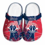 washington wizards geometric background clog best selling