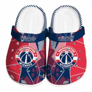 washington wizards geometric background clog best selling