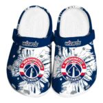 washington wizards splatter graphics clog best selling