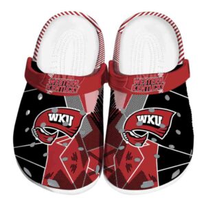 western kentucky hilltoppers geometric background clog best selling