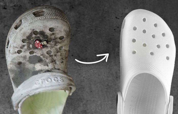 Regular cleaning is an effective way to protect your Crocs
