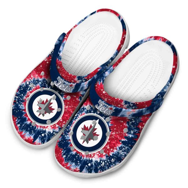 winnipeg jets radiant burst effect clog latest model