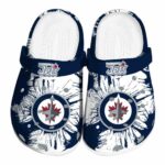 winnipeg jets splatter graphics clog best selling
