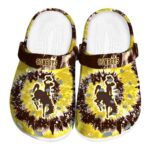 wyoming cowboys radiant burst effect clog best selling