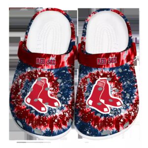 boston red sox radiant burst effect clog best selling
