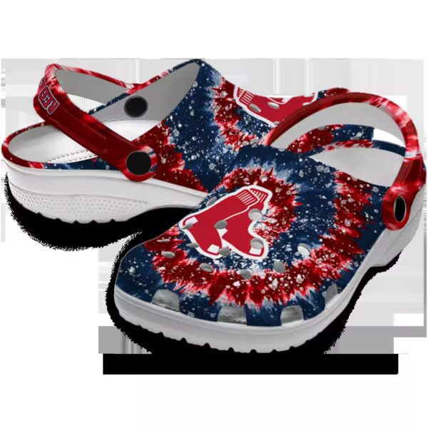 boston red sox radiant burst effect clog high quality