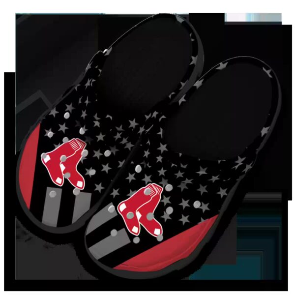 boston red sox stellar stripes theme clog latest model