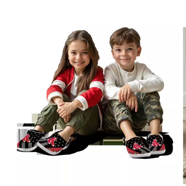 boston red sox stellar stripes theme clog trendy
