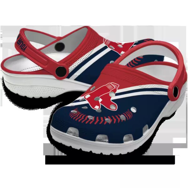custom boston red sox baseball motif clog high quality