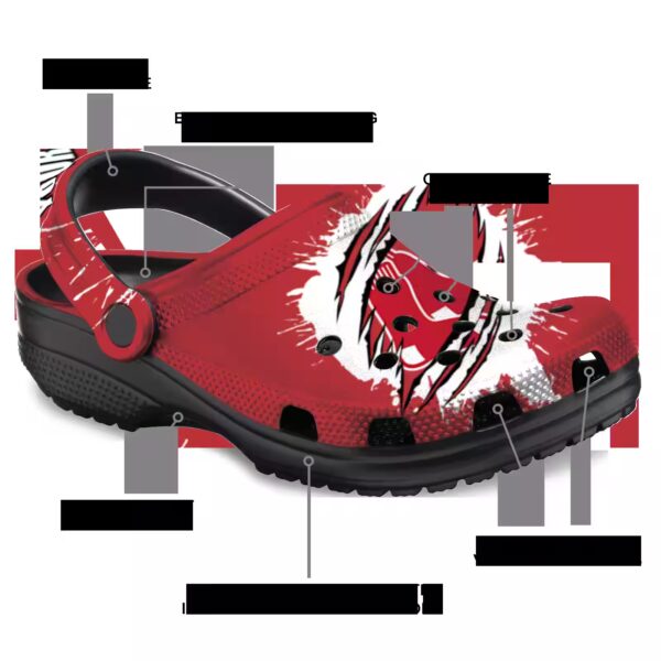 custom boston red sox splash motif background clog new arrival